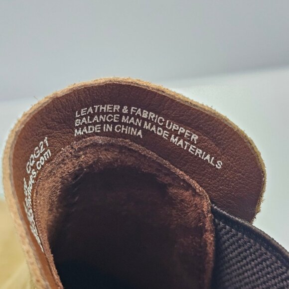 Born Laney Chelsea Ankle Bootie Women 9.5 Rust Brown Suede Distressed Rustic NEW - Picture 13 of 15